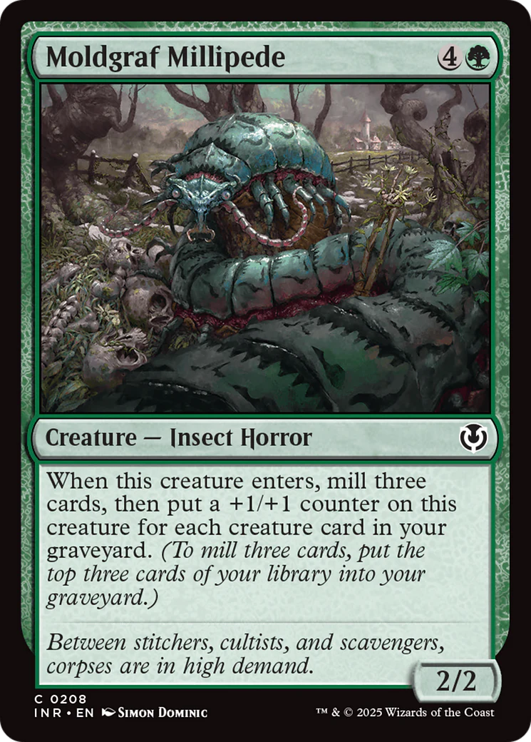 Moldgraf Millipede (-208) - Innistrad Remastered Foil