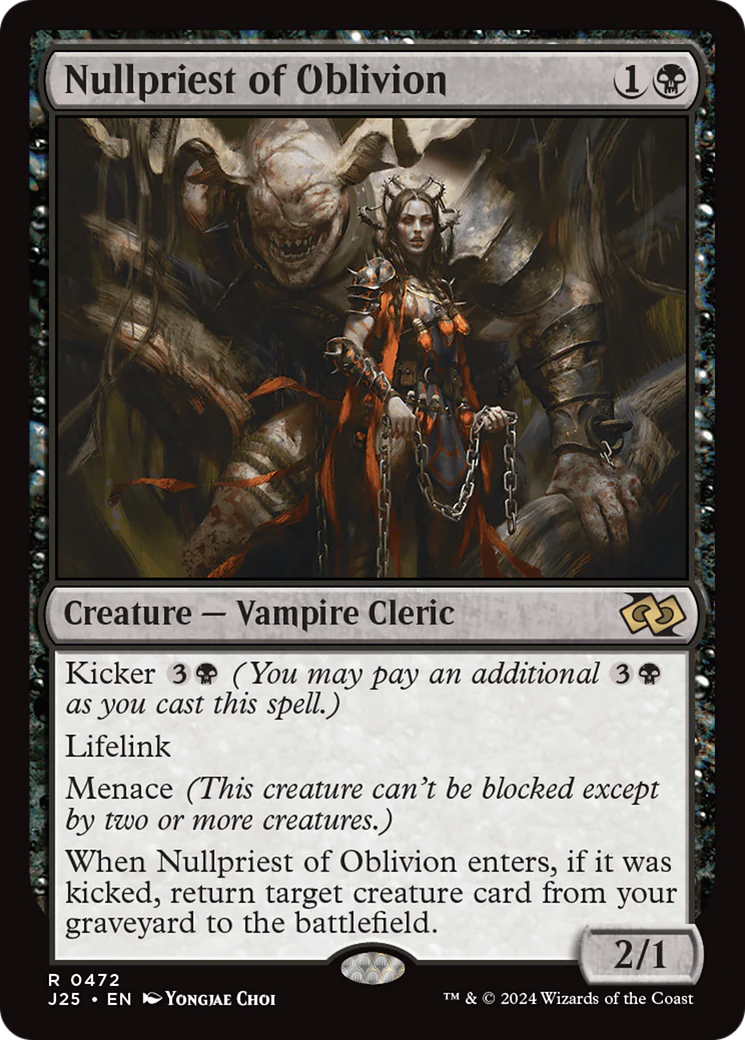Nullpriest of Oblivion (J25-472) - Foundations Jumpstart