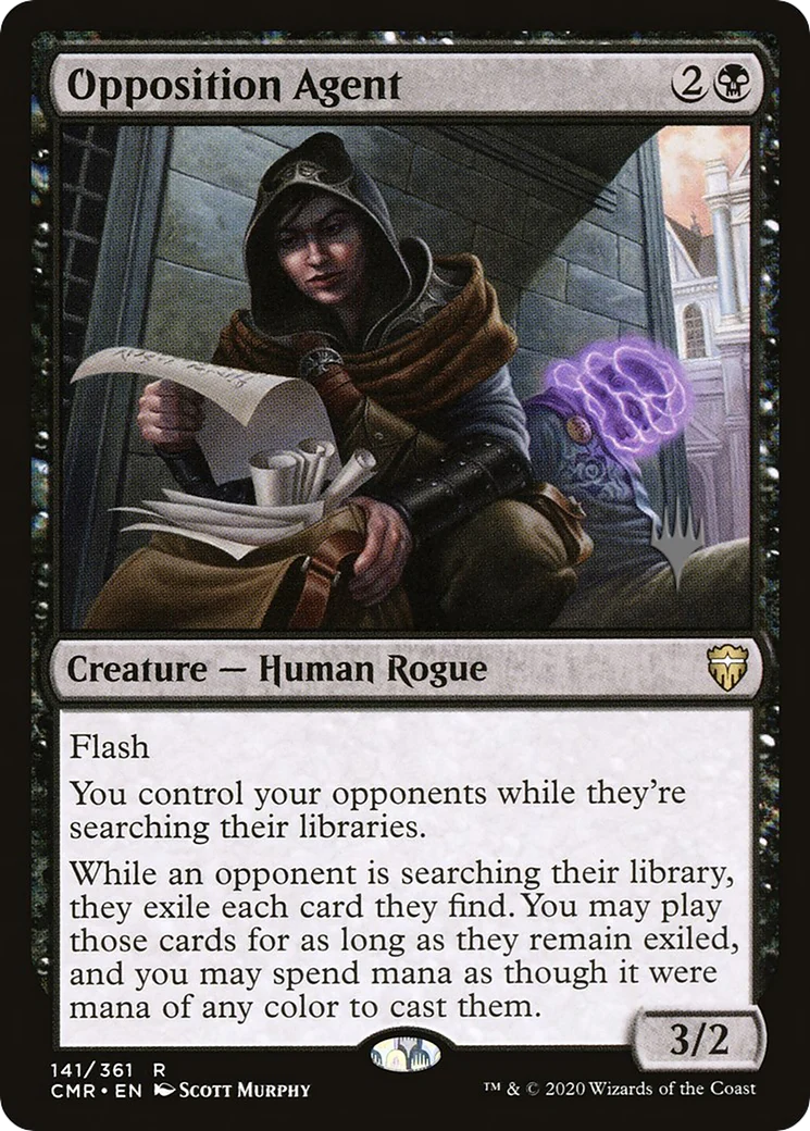 Opposition Agent (PPMKM-141) - Commander Legends Promos Foil