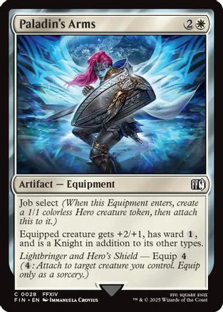 Paladin's Arms (FIN-028) - FINAL FANTASY