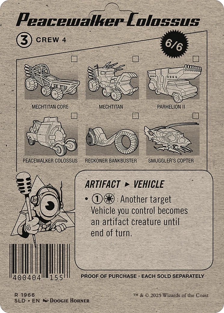 Peacewalker Colossus // Peacewalker Colossus (SLD-1966) - Secret Lair Drop (Borderless) - Image 3