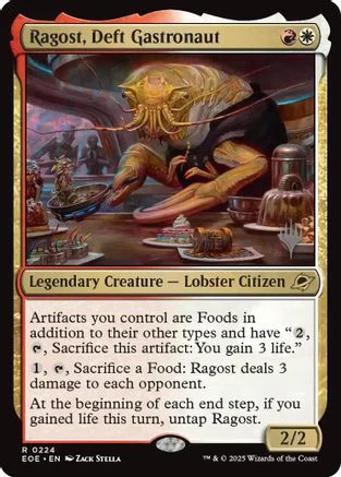 Ragost, Deft Gastronaut (PPEOE-224) - Promo Pack: Edge of Eternities