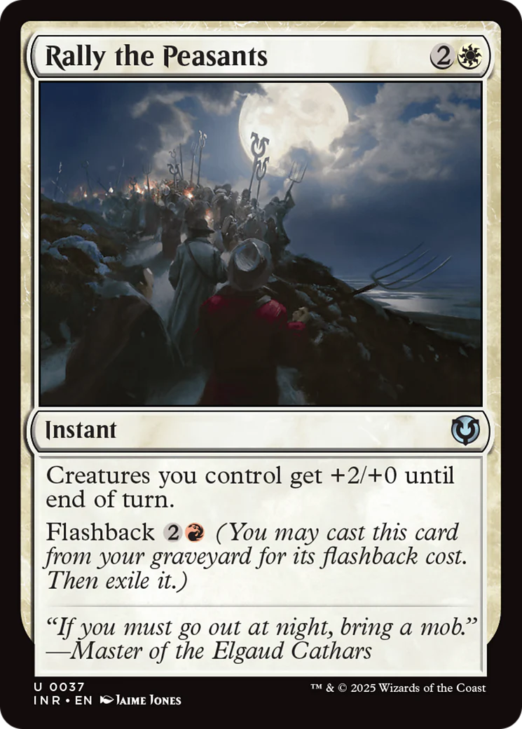 Rally the Peasants (-037) - Innistrad Remastered