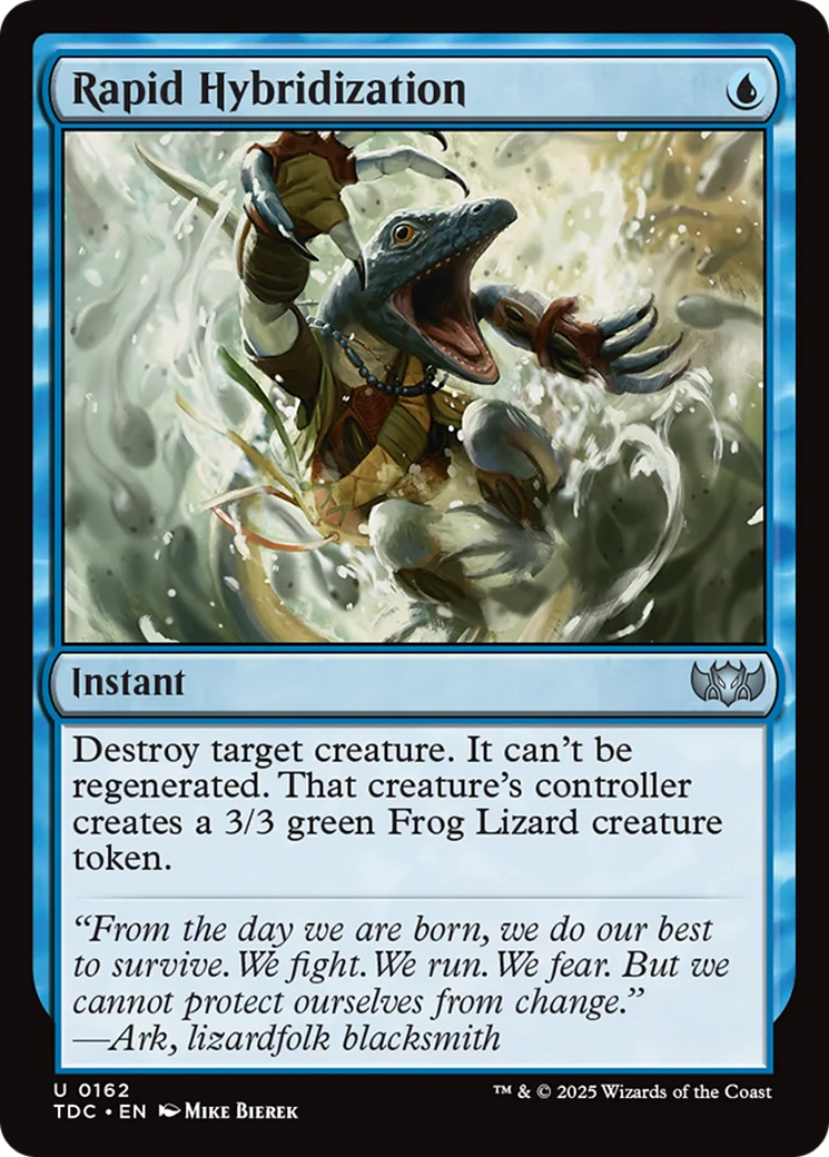 Rapid Hybridization (TDC-162) - Tarkir: Dragonstorm Commander