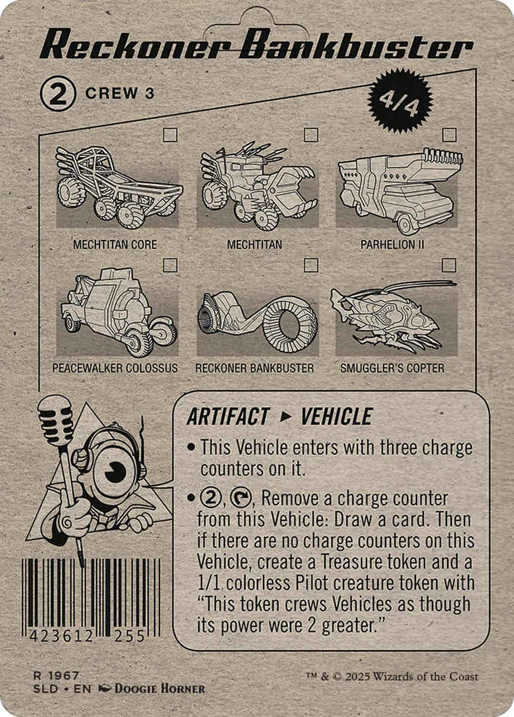 Reckoner Bankbuster // Reckoner Bankbuster (SLD-1967) - Secret Lair Drop (Borderless) - Image 3