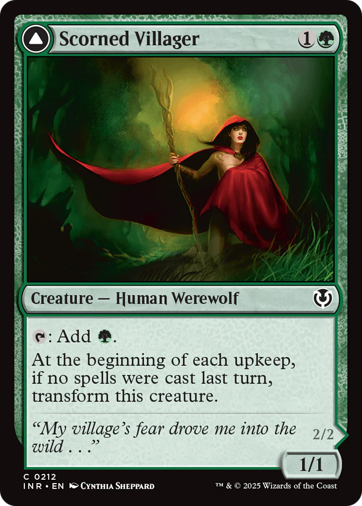 Scorned Villager (-212) - Innistrad Remastered Foil