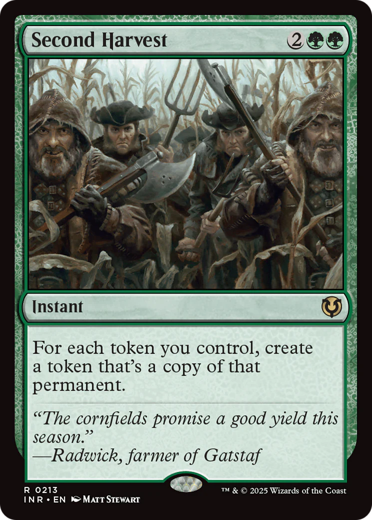 Second Harvest (-213) - Innistrad Remastered Foil