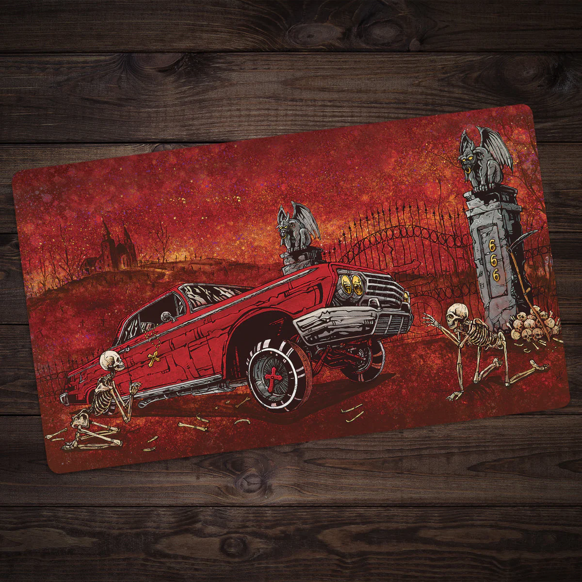 Slammed And Damned Playmat - Image 3