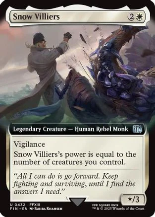 Snow Villiers (Extended Art) (FIN-432) - FINAL FANTASY