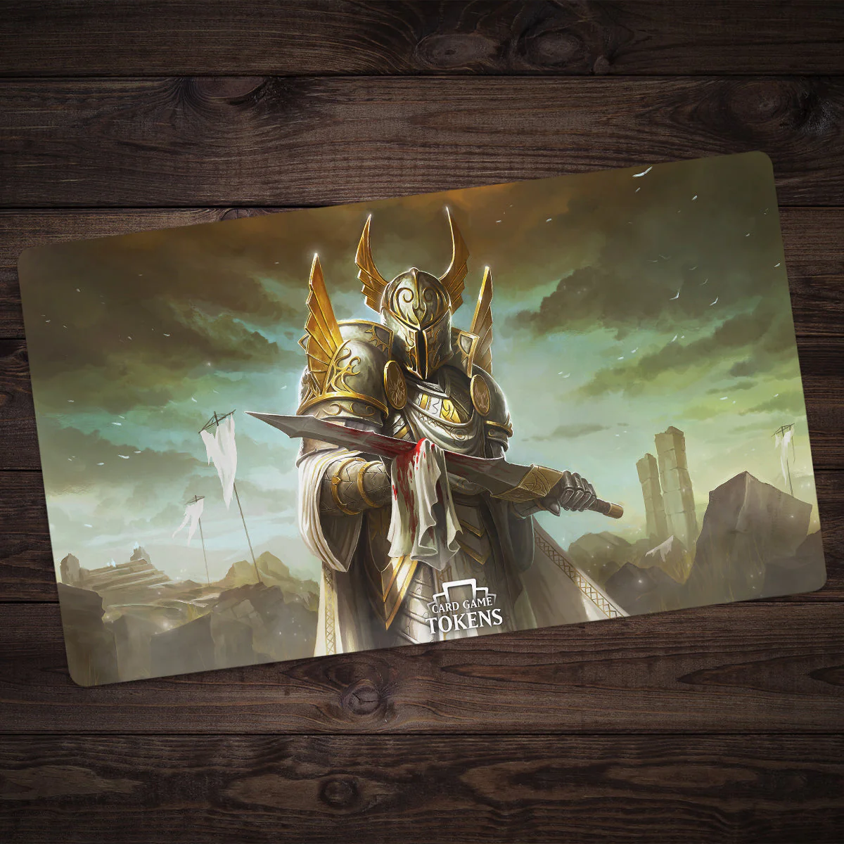 Soldier Card Game Tokens Playmat - Image 3