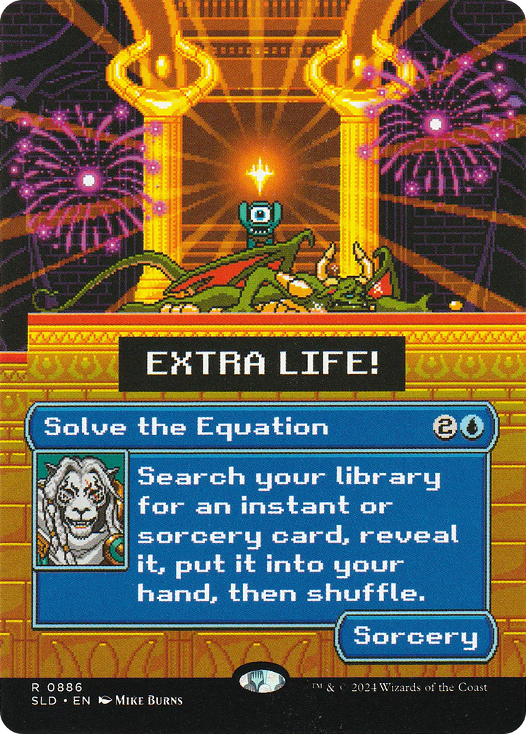 Solve the Equation (SLD-886) - Secret Lair Drop Series (Borderless) Foil