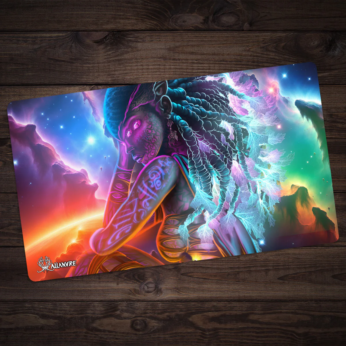 Space Alien Goddess Playmat - Image 3