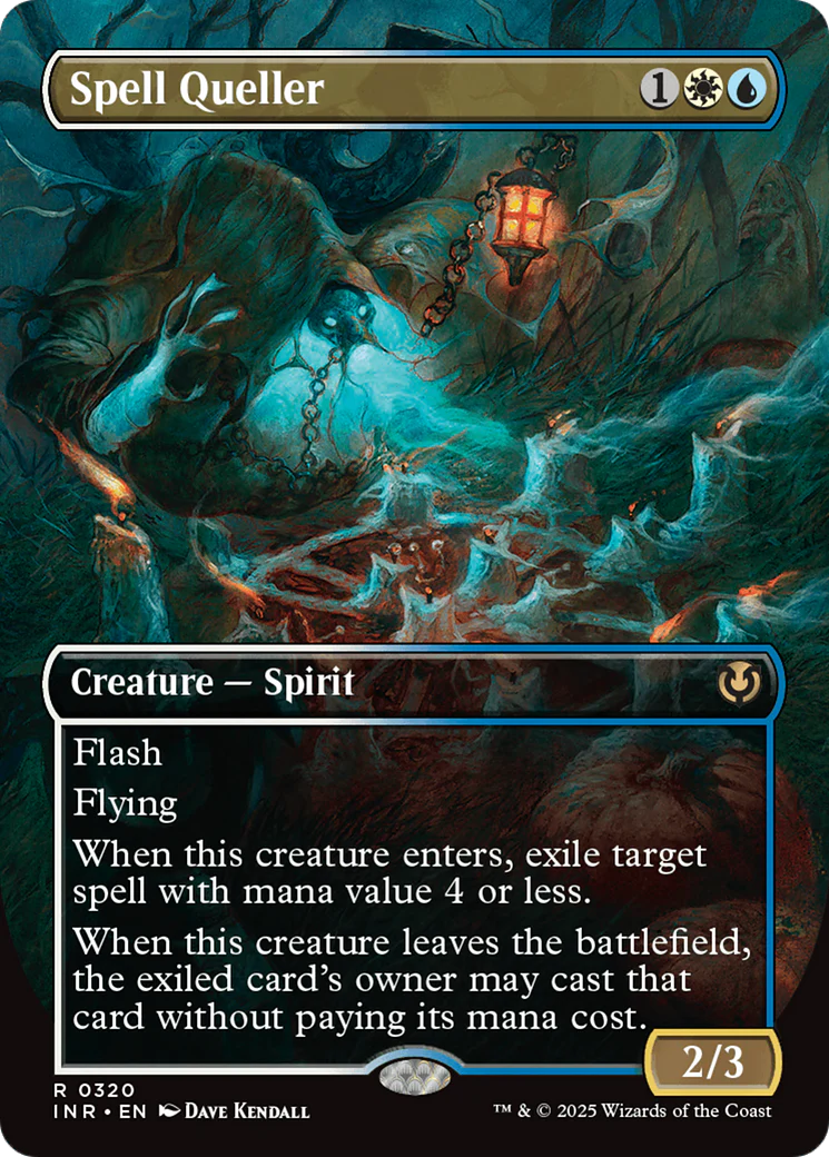 Spell Queller (Borderless) (-320) - Innistrad Remastered Foil