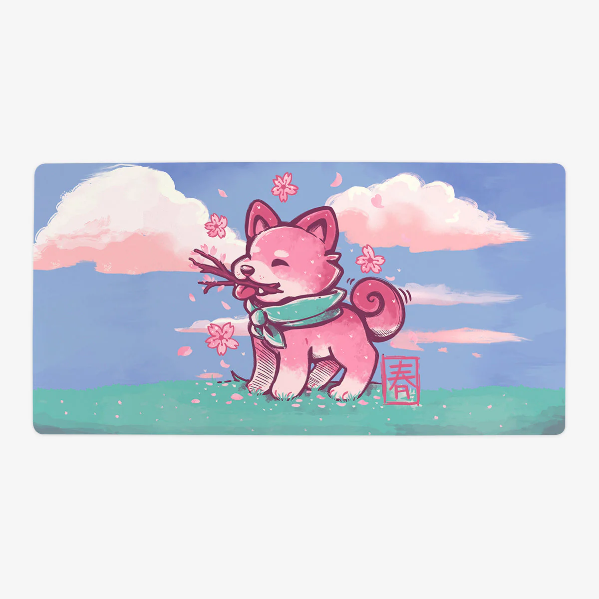 Spring Time Shiba Playmat - Image 6