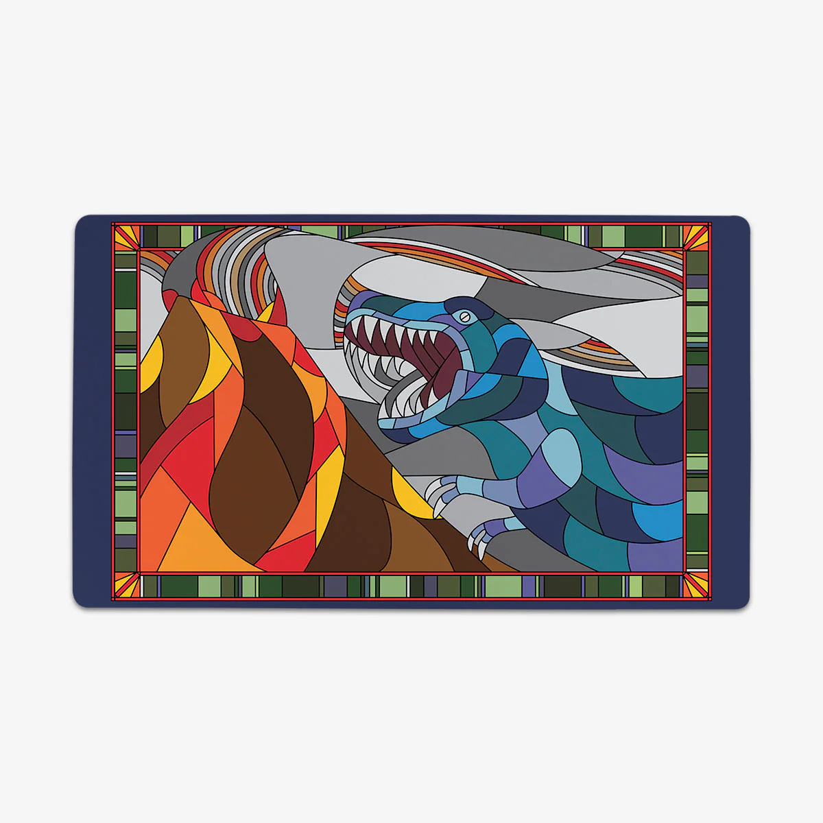 Stained Glass Dinosaur Playmat - Image 4
