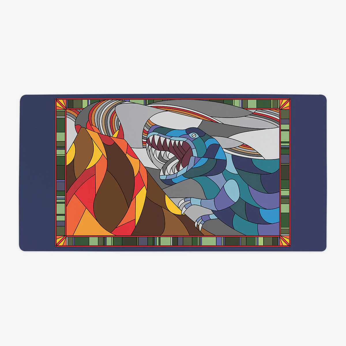 Stained Glass Dinosaur Playmat - Image 5