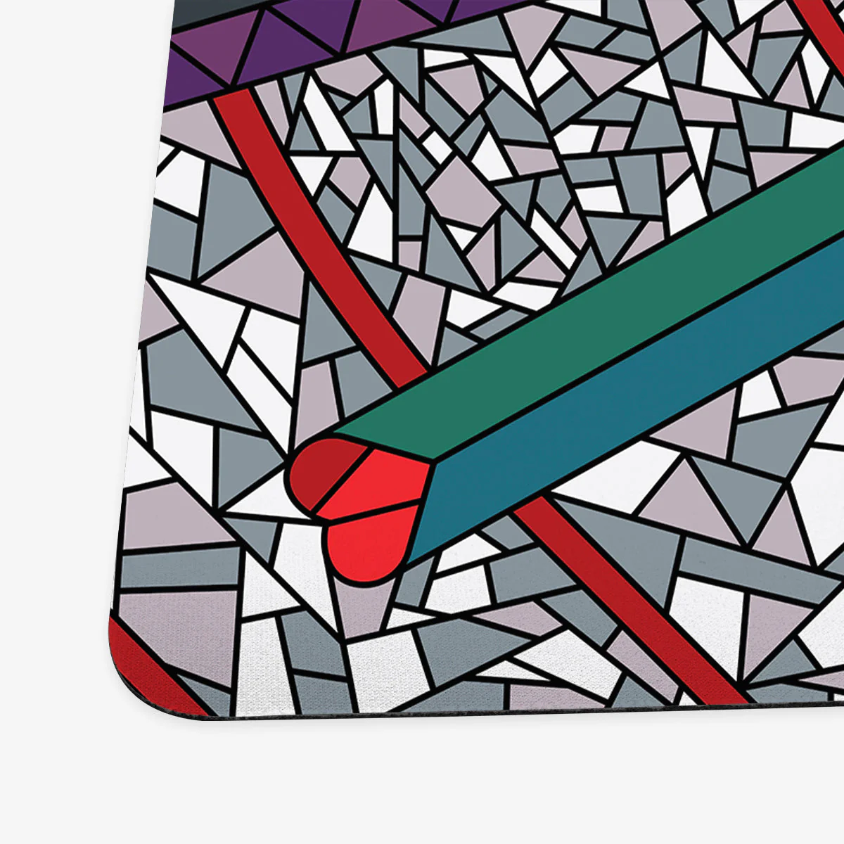 Stained Glass Heart Playmat - Image 6