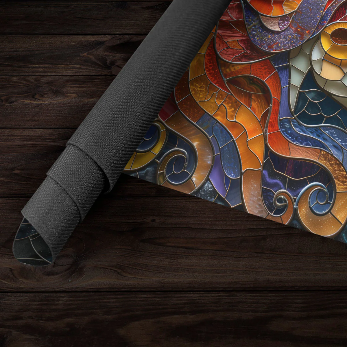 Stained Glass Unicorn Playmat - Image 5