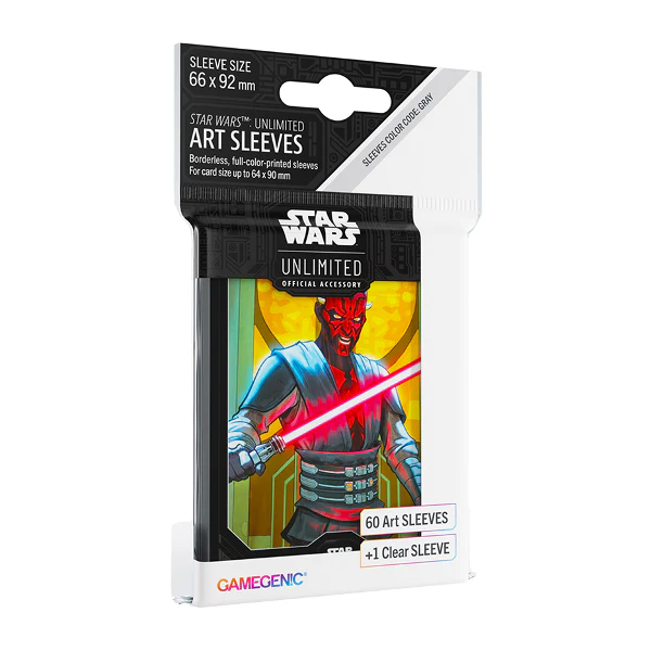 Star Wars Unlimited TCG - Gamegenic Art Sleeve - Darth Maul