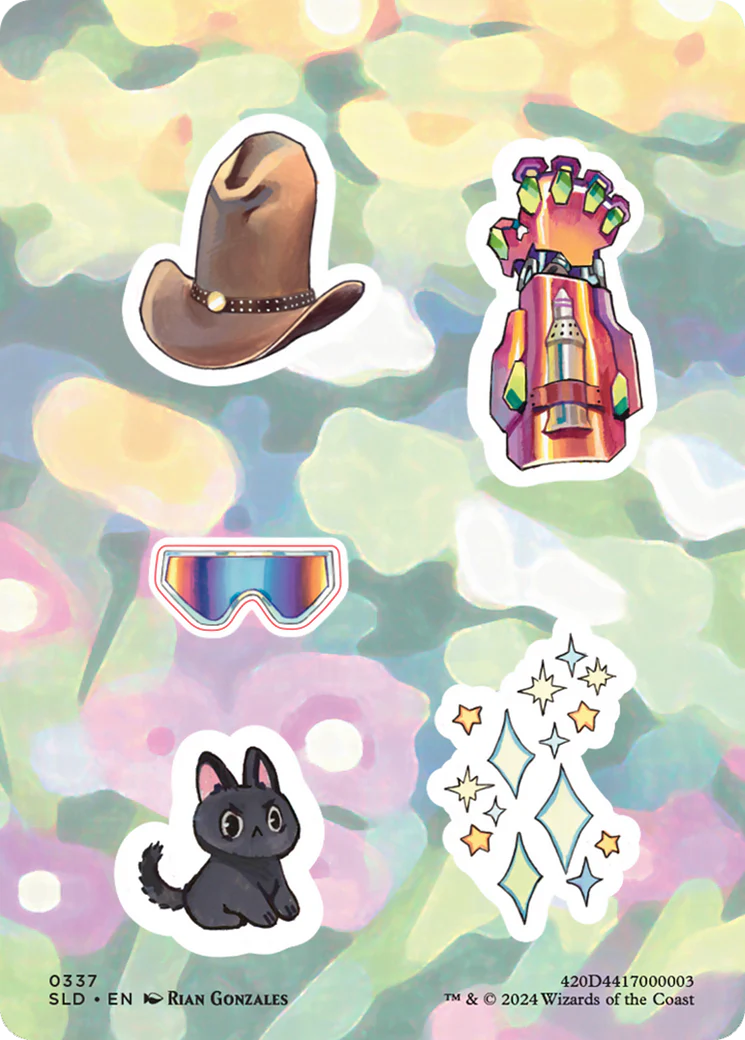 Sticker sheet (SLD-337) - Secret Lair Drop