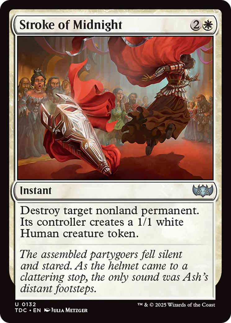 Stroke of Midnight (TDC-132) - Tarkir: Dragonstorm Commander