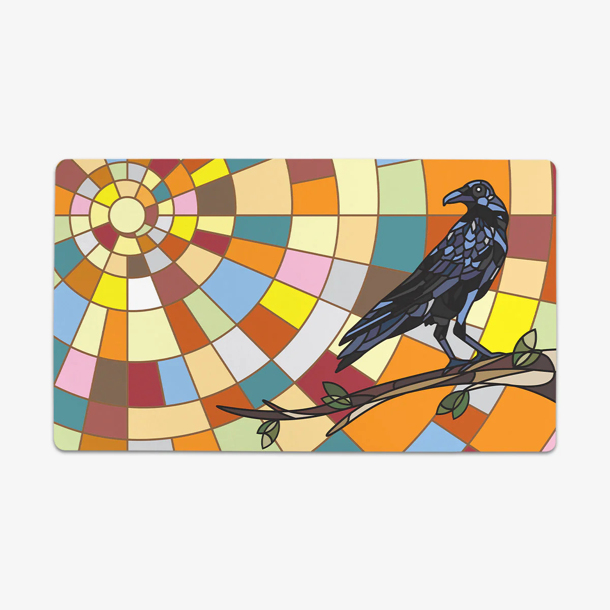 Sunrise Raven Playmat