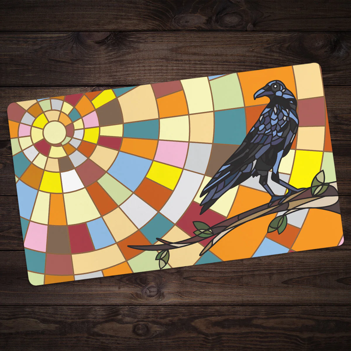 Sunrise Raven Playmat - Image 5