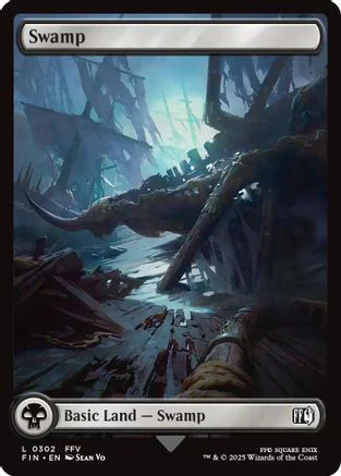 Swamp (0302) (FIN-302) - FINAL FANTASY Foil