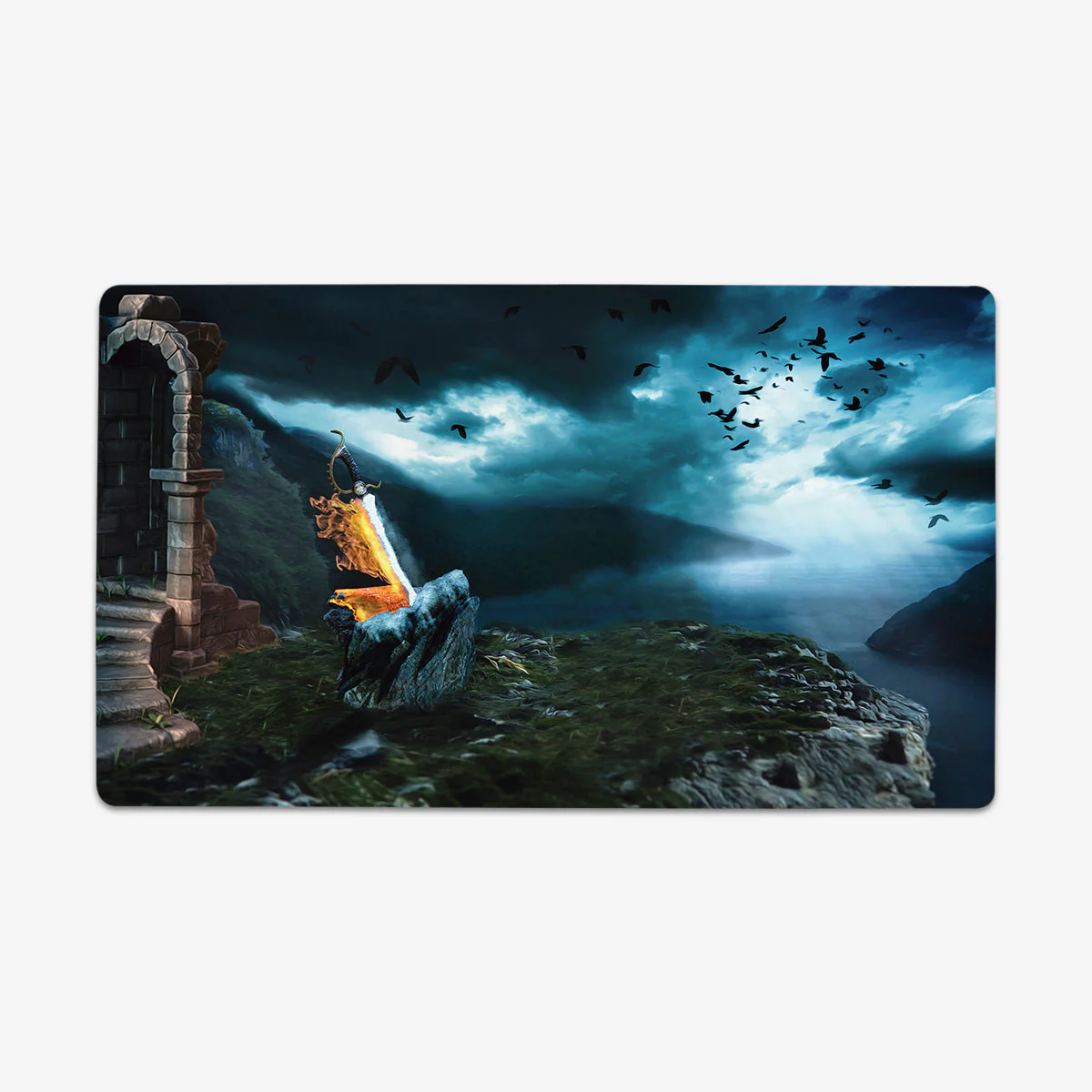 Sword Of Fire And Ice Playmat
