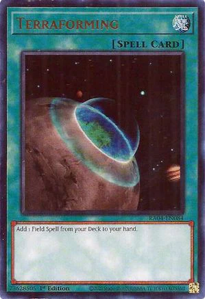 Terraforming (UR) (RA04-EN084) - Quarter Century Stampede 1st Edition