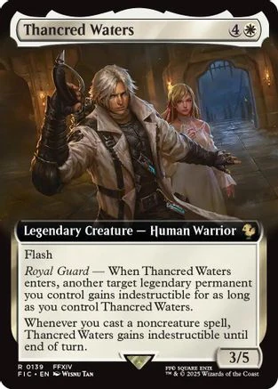 Thancred Waters (Extended Art) (FIC-139) - Commander: FINAL FANTASY