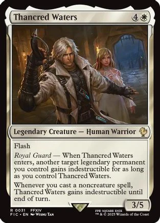 Thancred Waters (Surge Foil) (FIC-031) - Commander: FINAL FANTASY Foil
