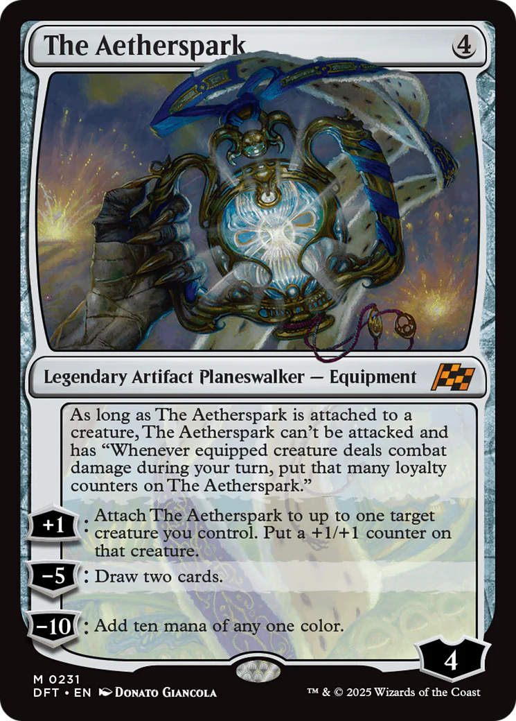 The Aetherspark (DFT-231) - Aetherdrift Foil