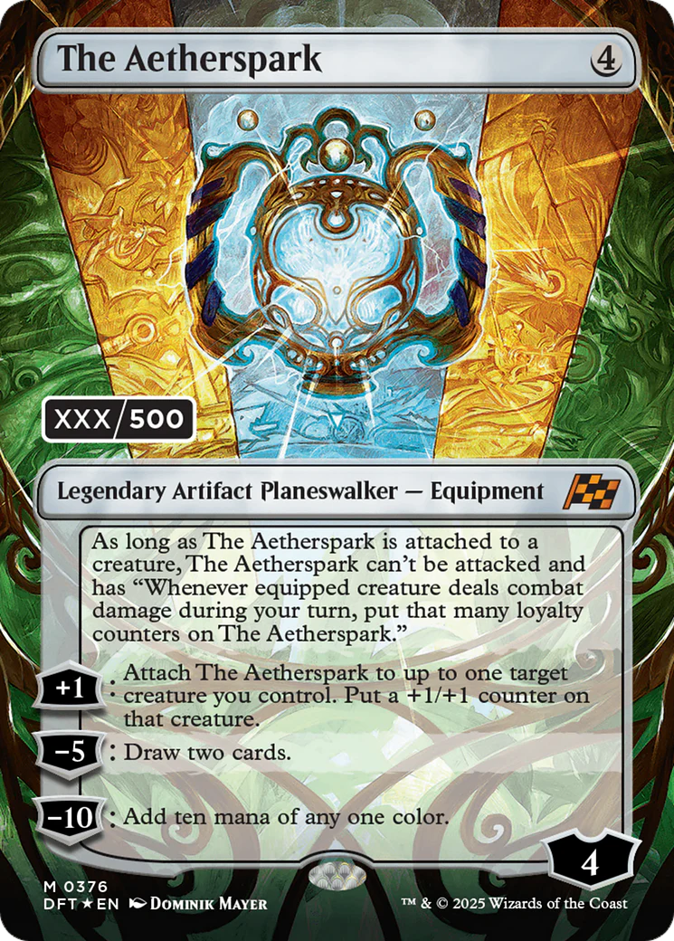 The Aetherspark (Serial Numbered) (DFT-376) - Aetherdrift