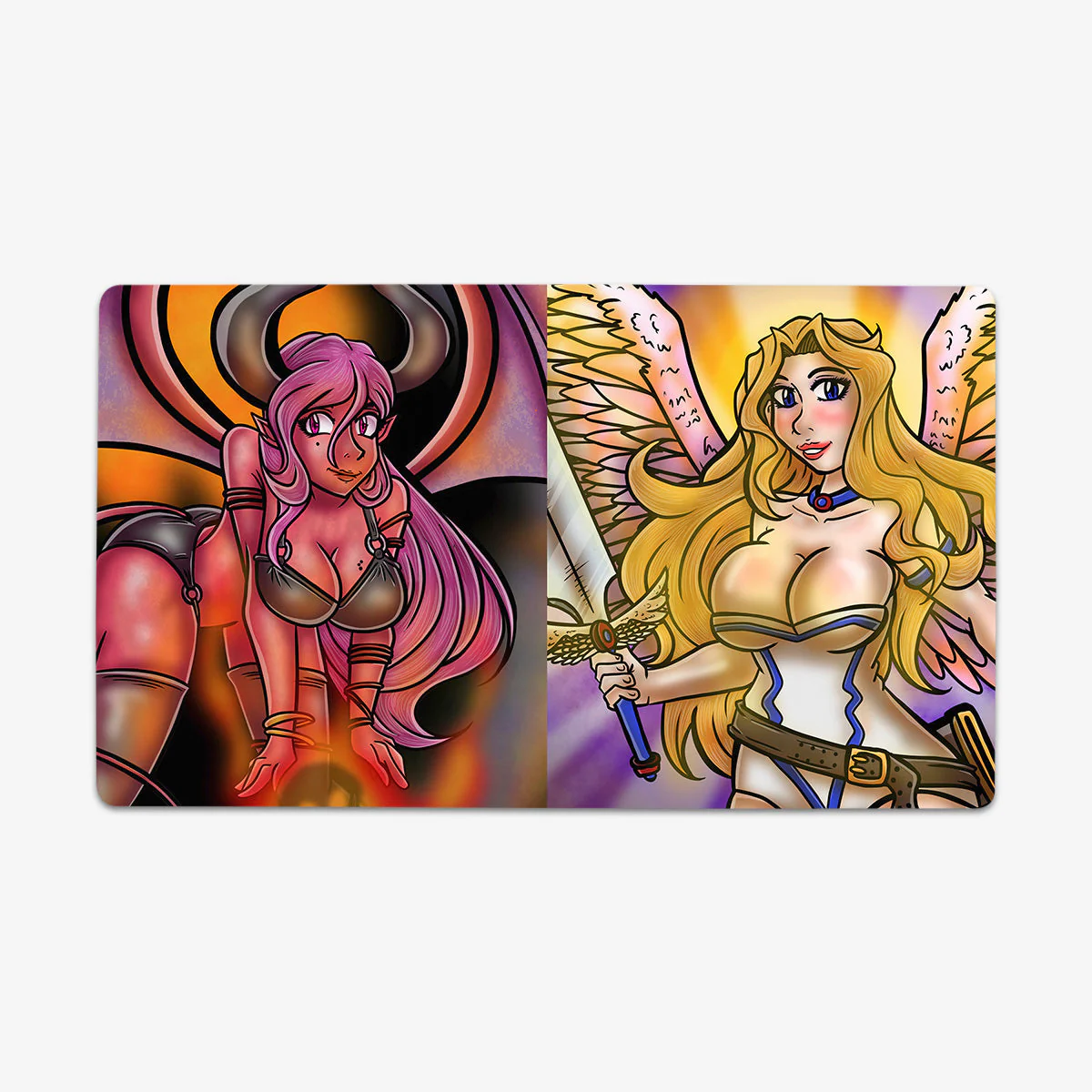The Angel and The Demon Playmat