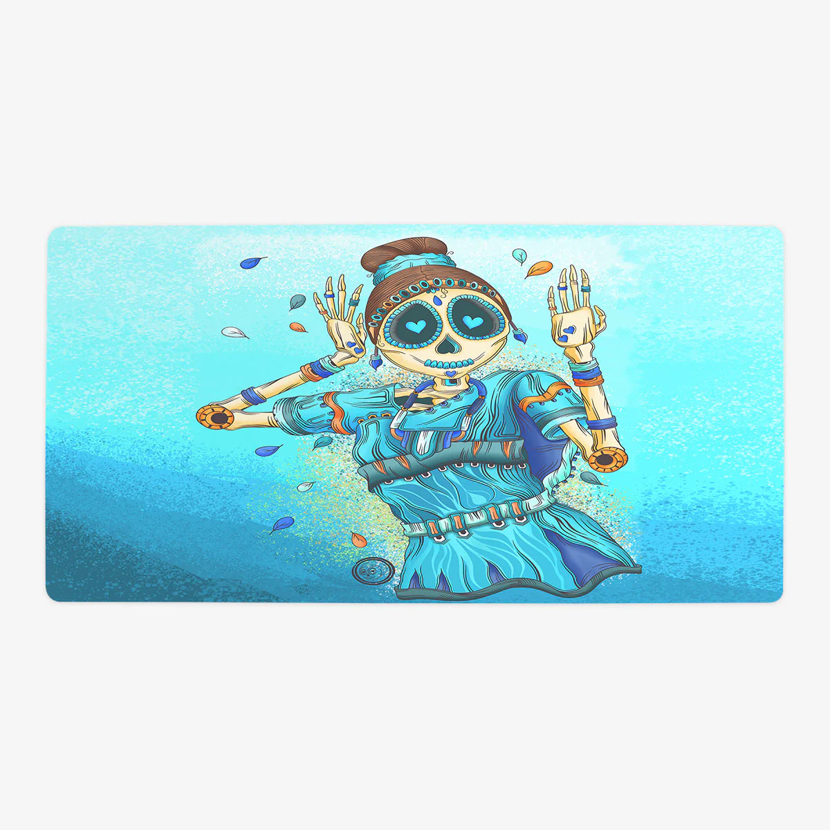 The Bharatnatayam Indian Dancer Playmat - Image 6