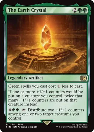The Earth Crystal (FIN-184) - FINAL FANTASY Foil