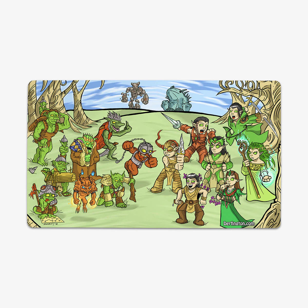 The Eternal Rivalry Playmat