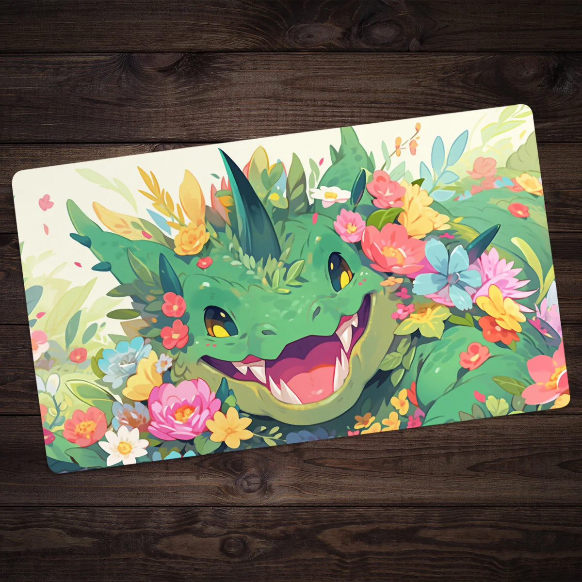 The Guffawing Green Dragon Playmat - Image 3