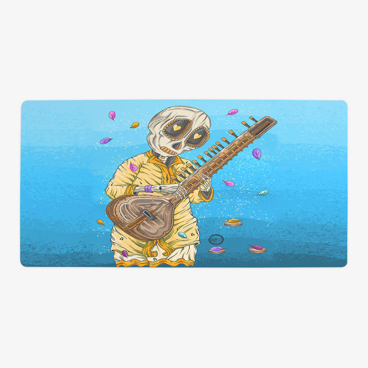 The Indian Sitar Player Playmat - Image 6