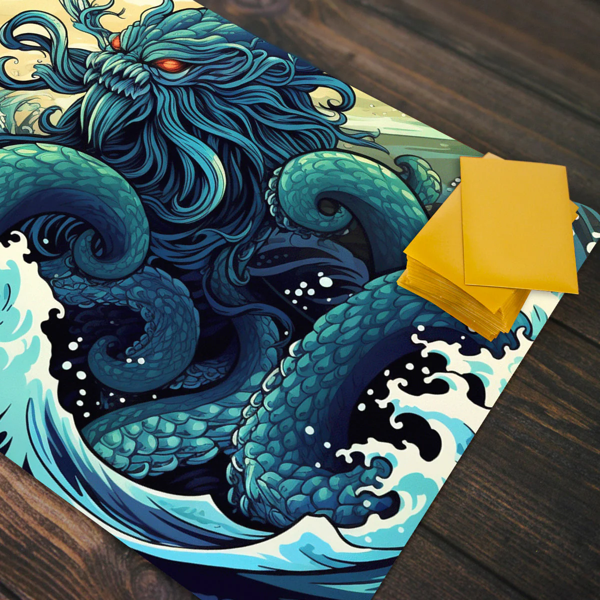 The Old One Among Waves Playmat - Image 4