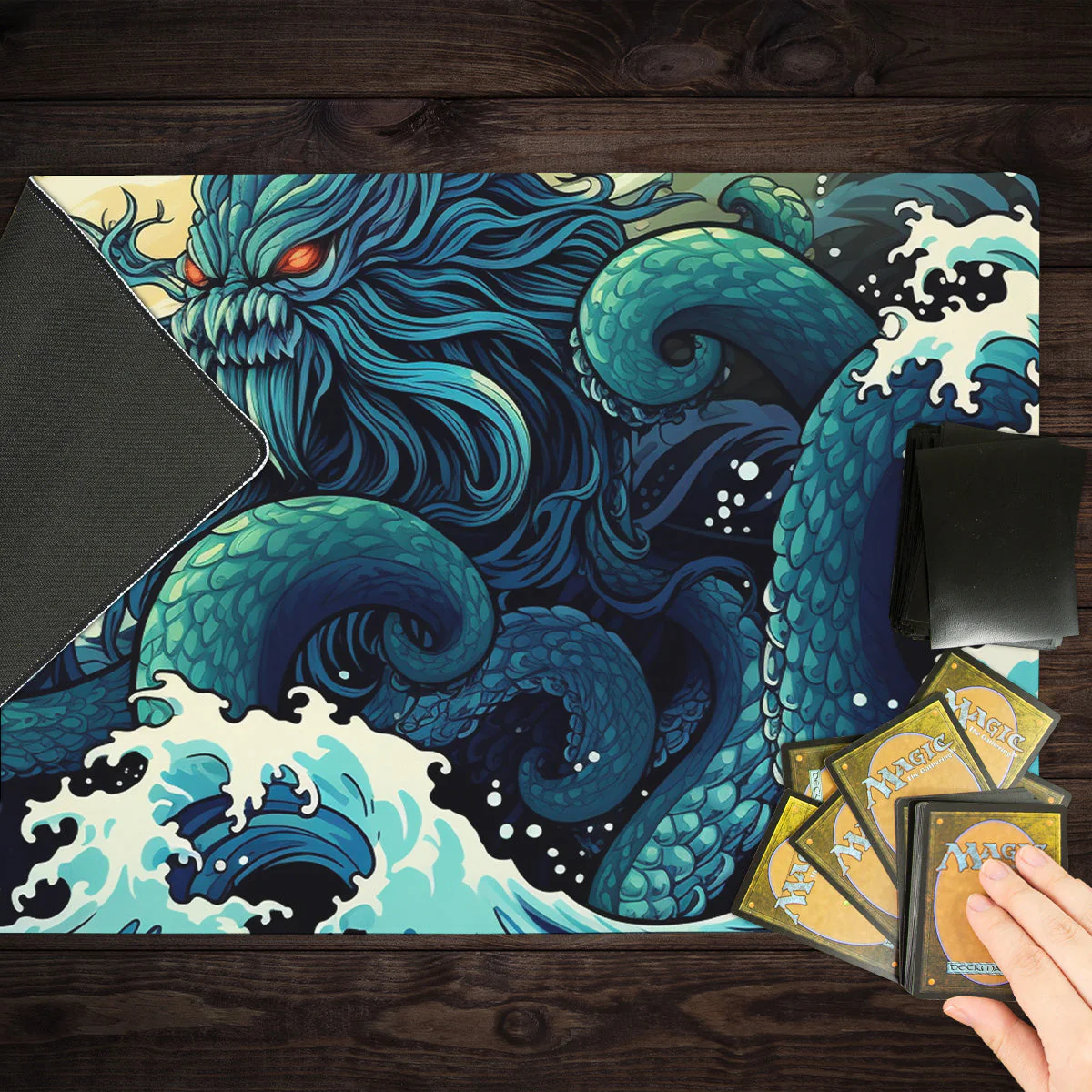The Old One Among Waves Playmat - Image 8