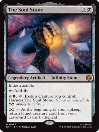 The Soul Stone (SPM-066) - Marvel's Spider-Man Foil