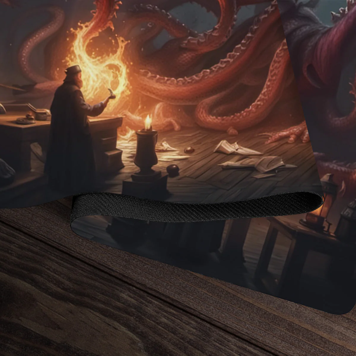 The Warlock And His Patron Playmat - Image 5