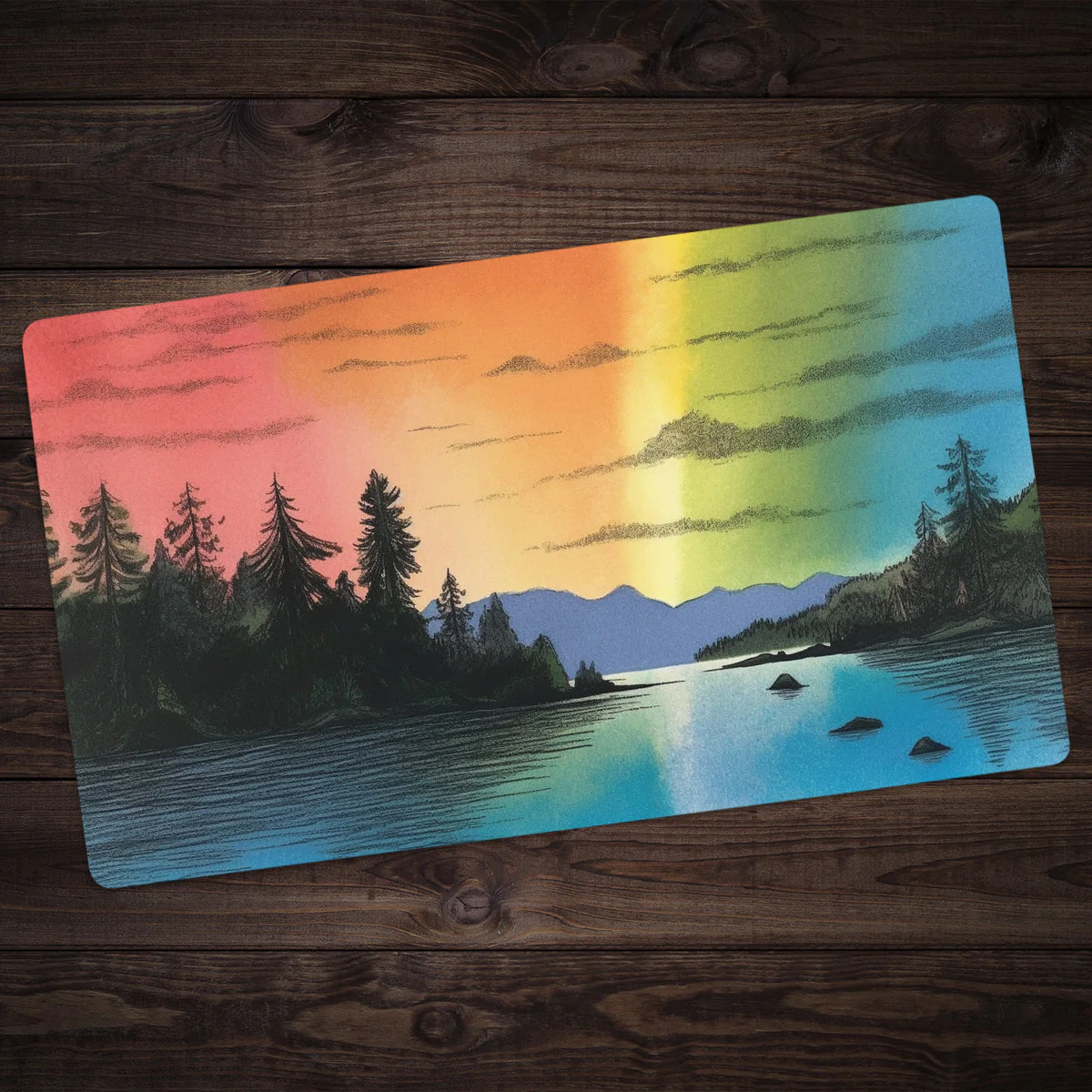 Three Rocks Lake Playmat - Image 3