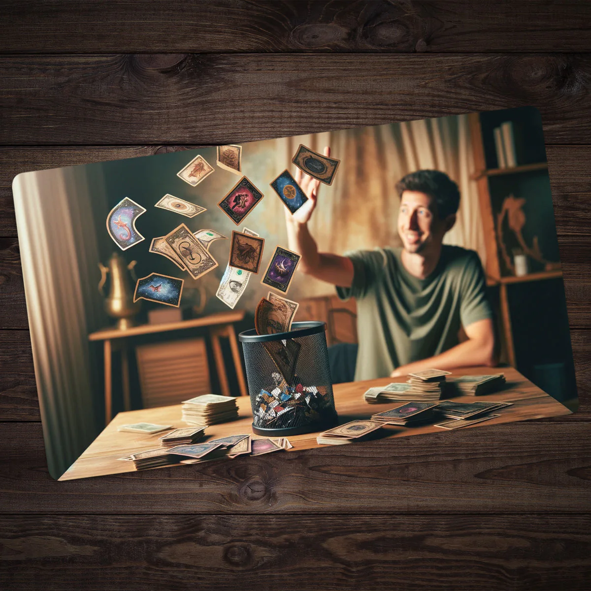 Throwing Away Money Playmat - Image 3
