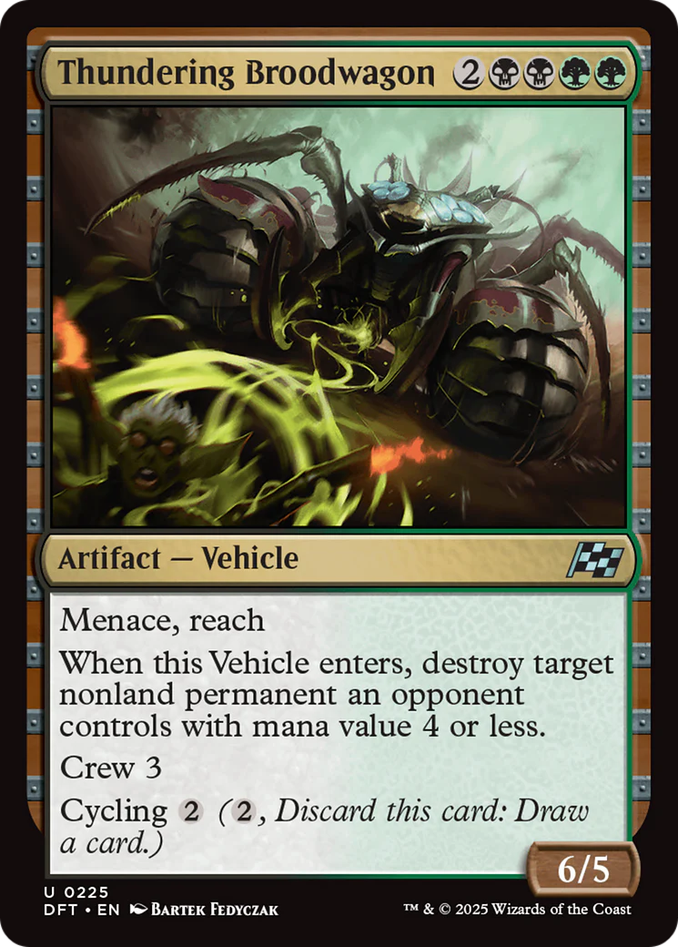 Thundering Broodwagon (DFT-225) - Aetherdrift Foil