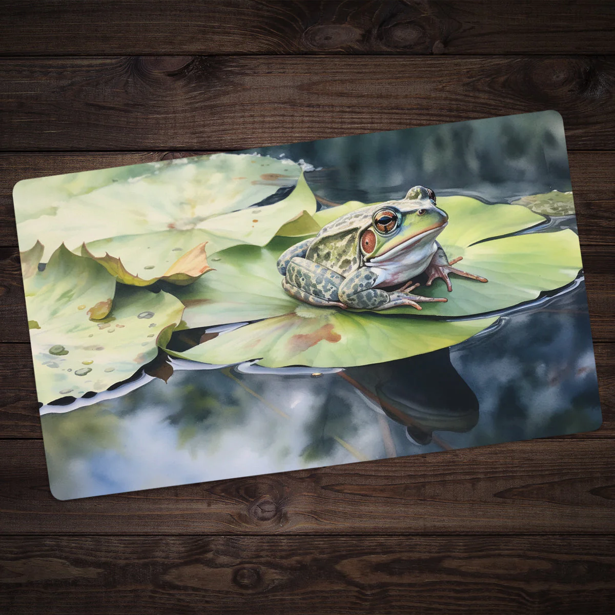 Toad on a Lily Pad Playmat - Image 3