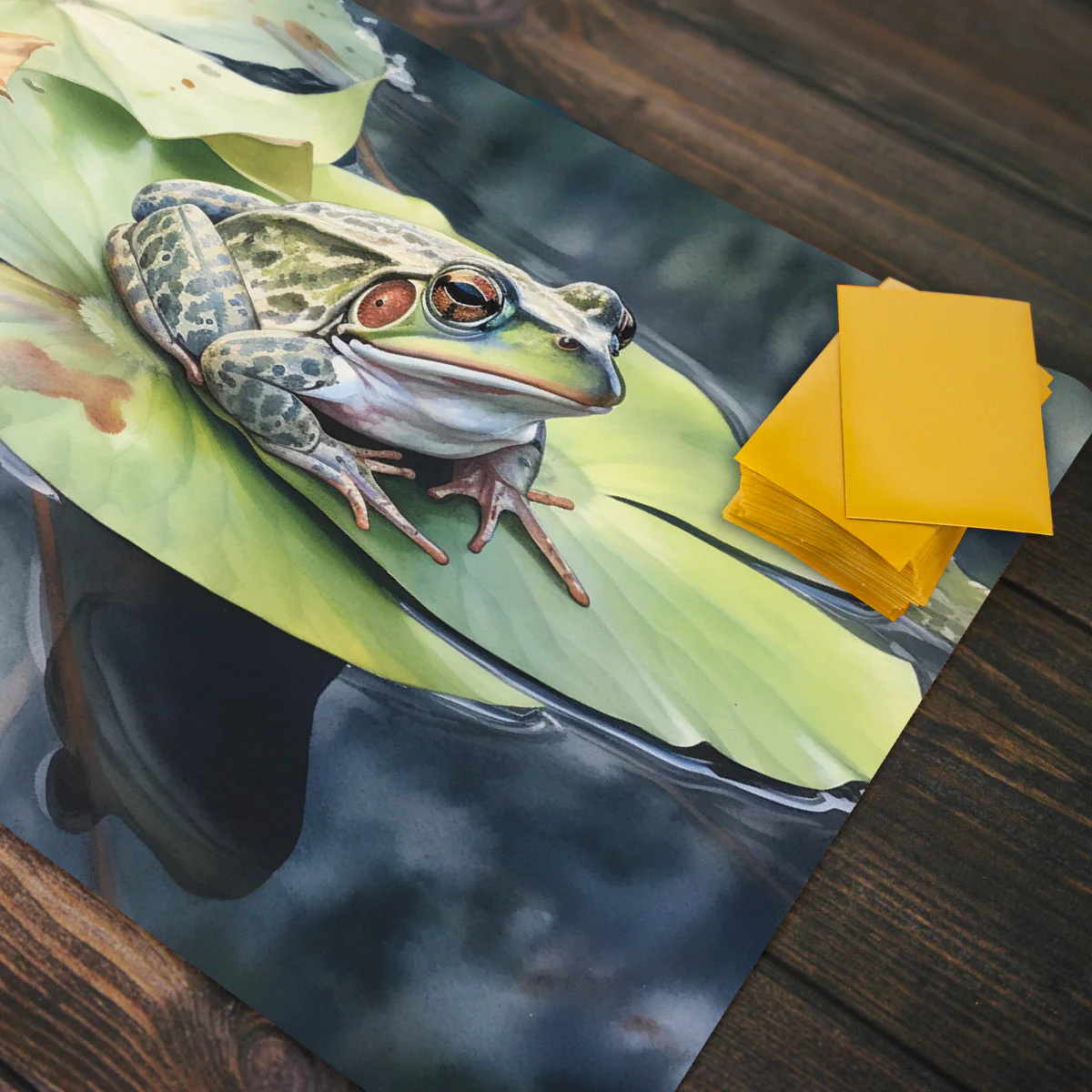 Toad on a Lily Pad Playmat - Image 4
