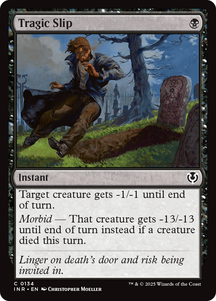 Tragic Slip (-134) - Innistrad Remastered Foil